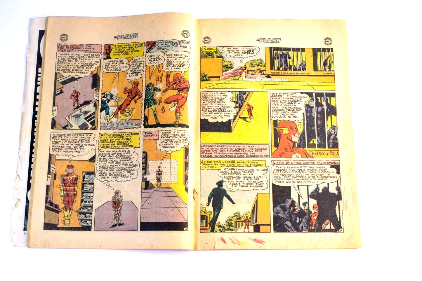 🔥 The Flash Comic Lot – #163 (Aug 1966) & #165 (Sept 1966) – DC Silver Age