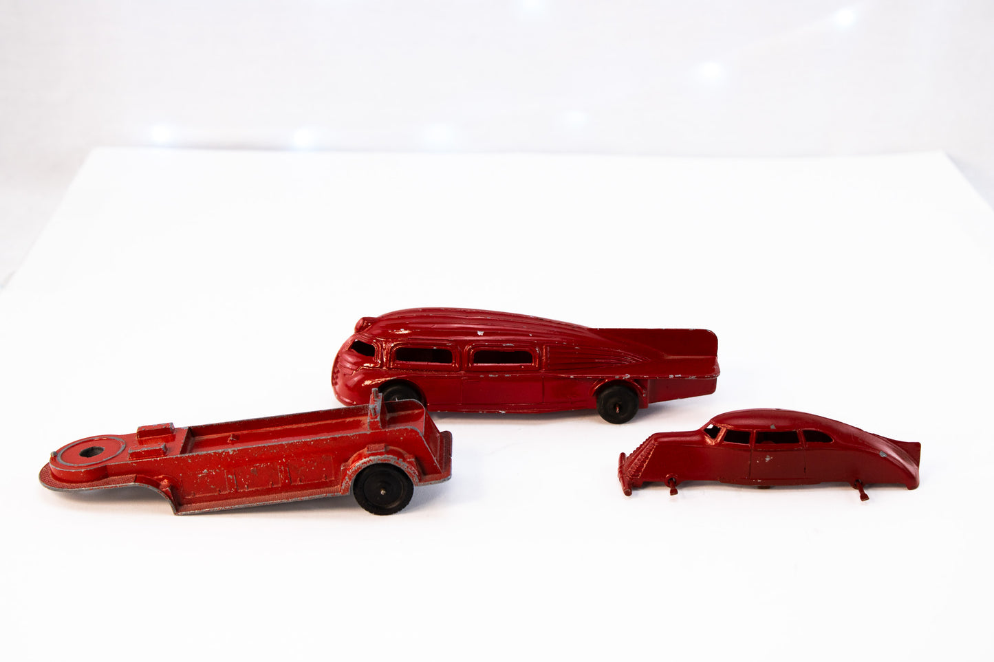 Antique Tootsietoy Die-Cast Car Parts Lot | 1930s–40s American Toy Bodies