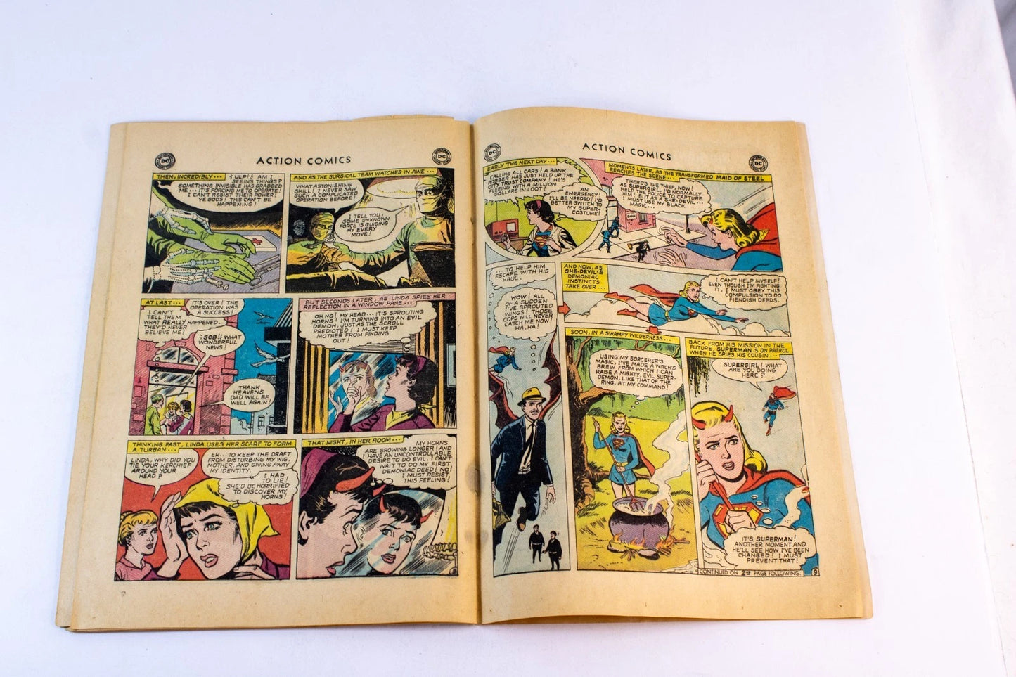 Action Comics #324 (May 1965, DC Comics) – Superman & Supergirl Silver Age Key