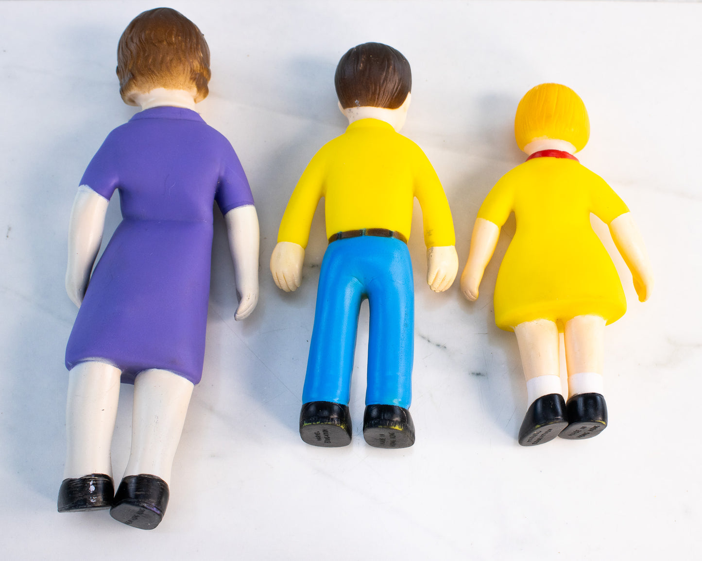 Vintage Marvel Education Family Figures Boy Girl Mother Hong Kong