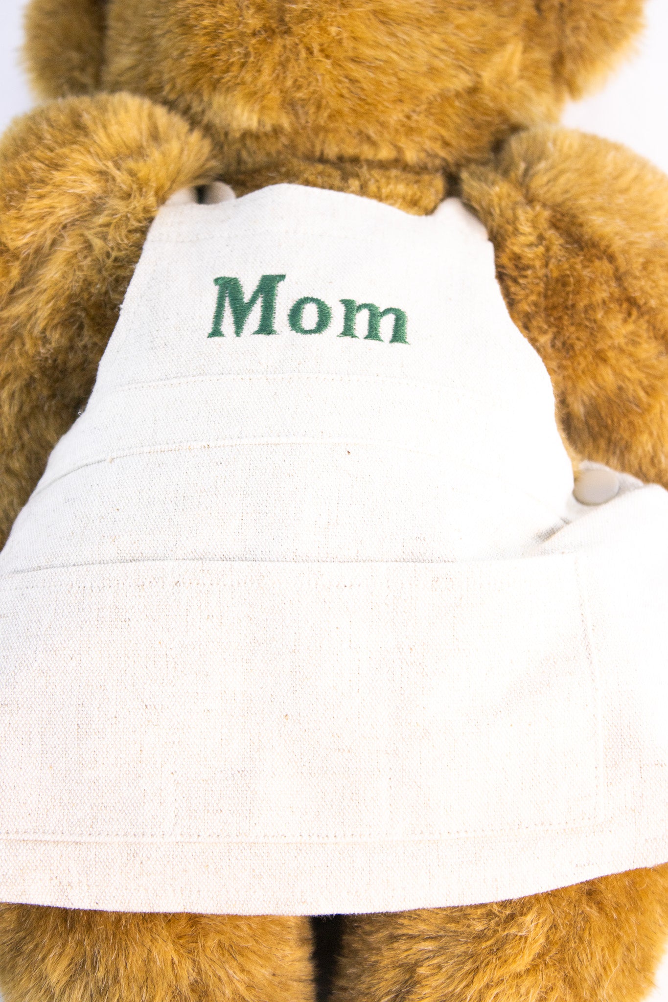 Vintage “Mom” Teddy Bear – Garden Theme Plush w/ Apron & Watering Can