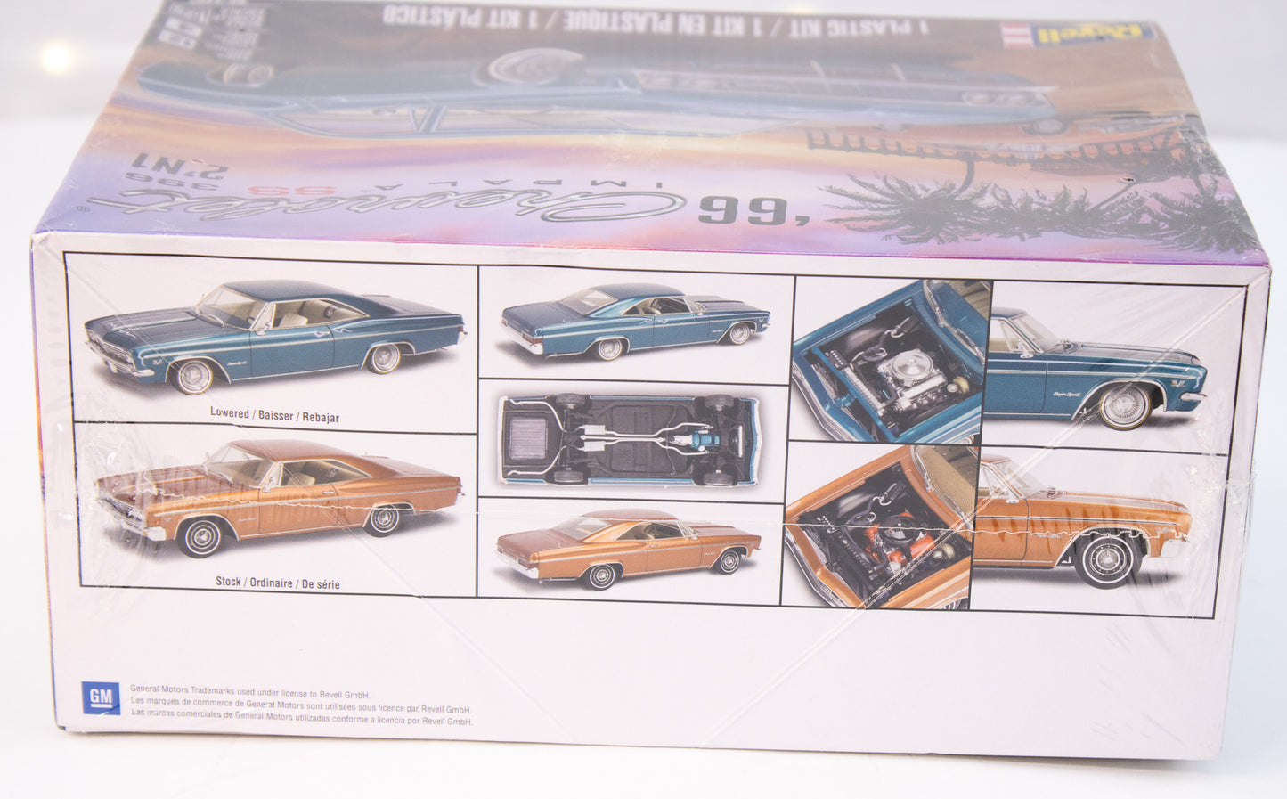 Vintage Revell ’66 Chevrolet Impala SS 396 Model Kit – 1:25 Scale – New in Box