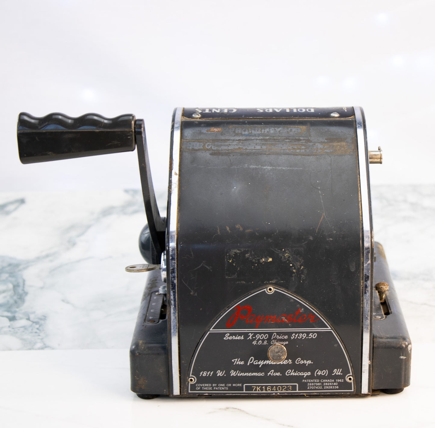 Vintage Paymaster X-900 Mechanical Price Calculator | Industrial Counter Machine