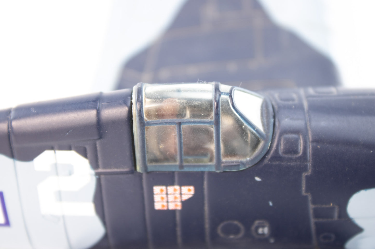 ERTL F6F-5N Hellcat Night Fighter WWII U.S. Navy Aircraft Display Model