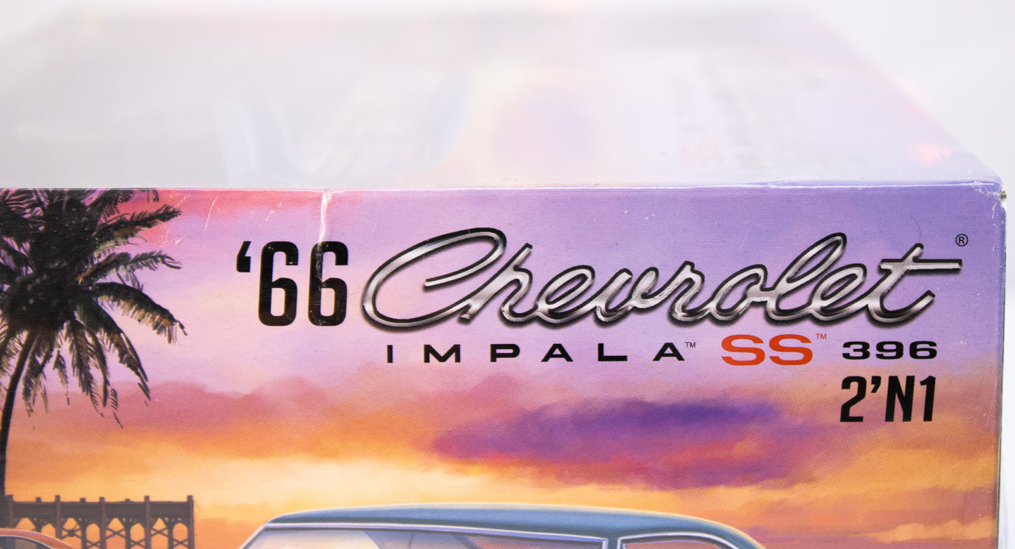 Vintage Revell ’66 Chevrolet Impala SS 396 Model Kit – 1:25 Scale – New in Box