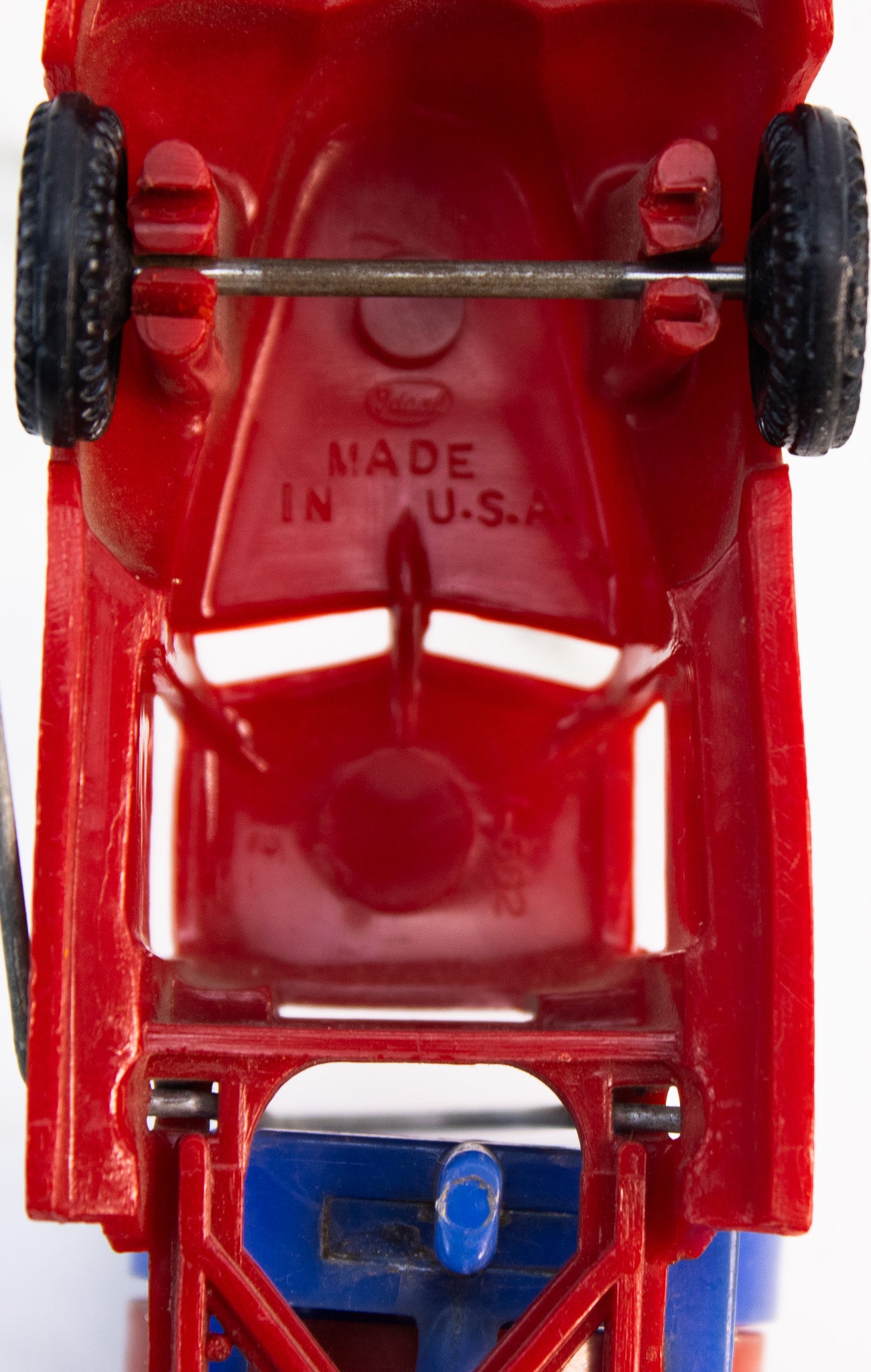 Vintage Plastic Toy Car Truck Lot ACME Lindberg VW Beetle Trailer Toys
