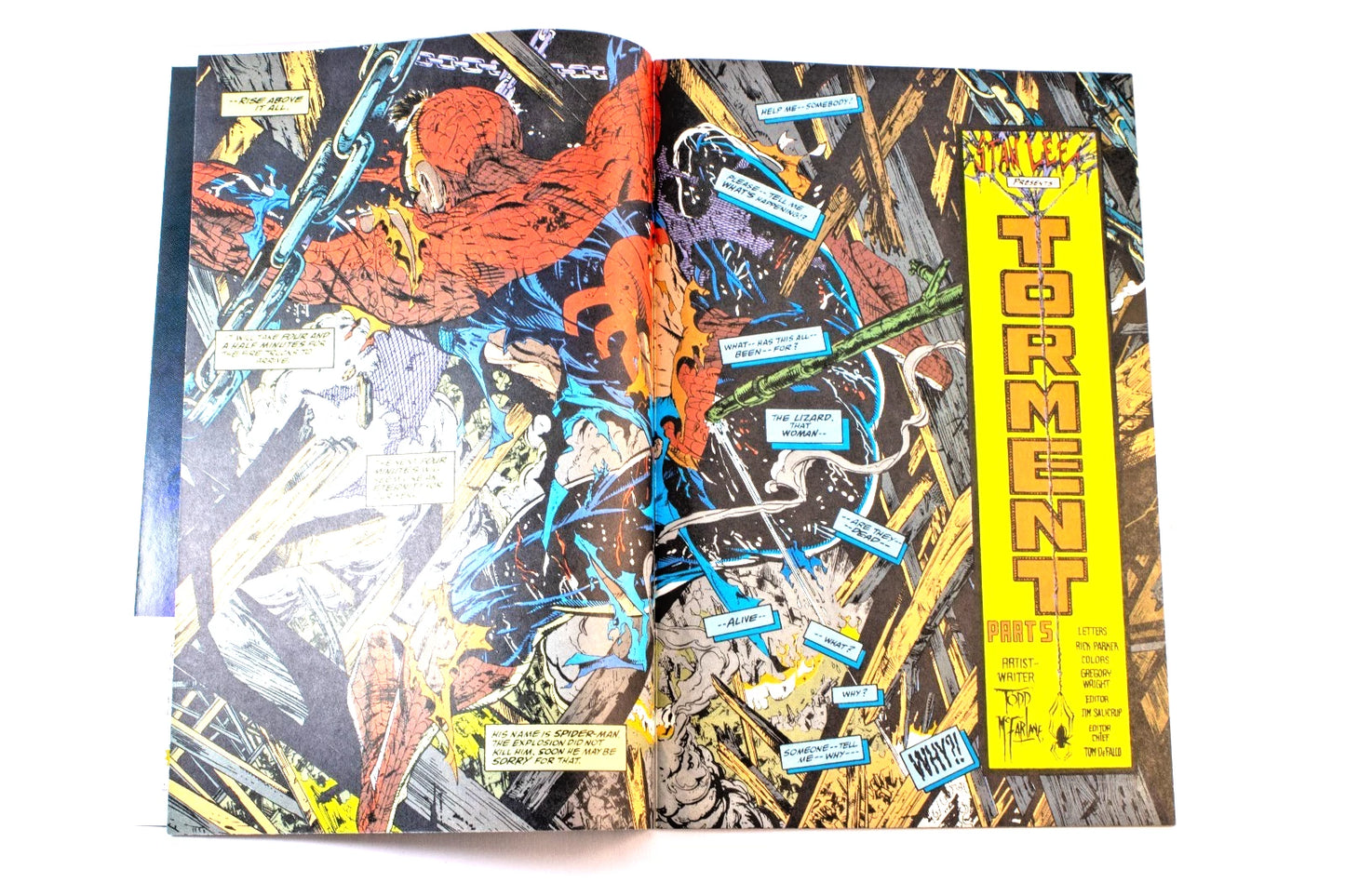 Spider-Man #5 (1990, Marvel) Torment Part 5 of 5 — McFarlane Classic Finale! 💥