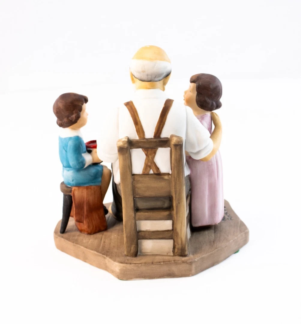 Norman Rockwell “The Toymaker” Figurine & Mug Set (1984 Limited Edition)