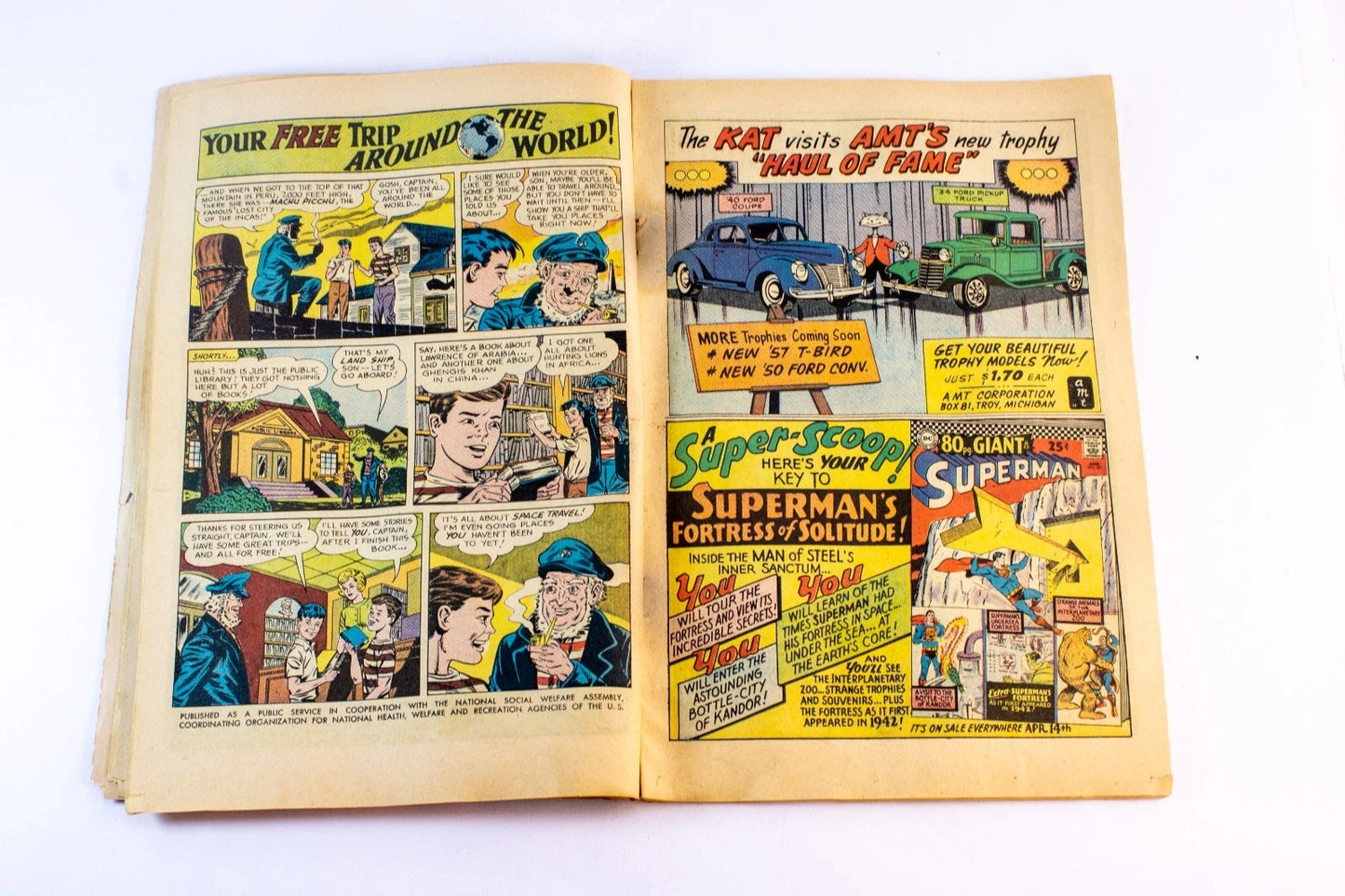 Action Comics #338 (1966, DC) — Silver Age Superman vs. Muto the Monarch of ...