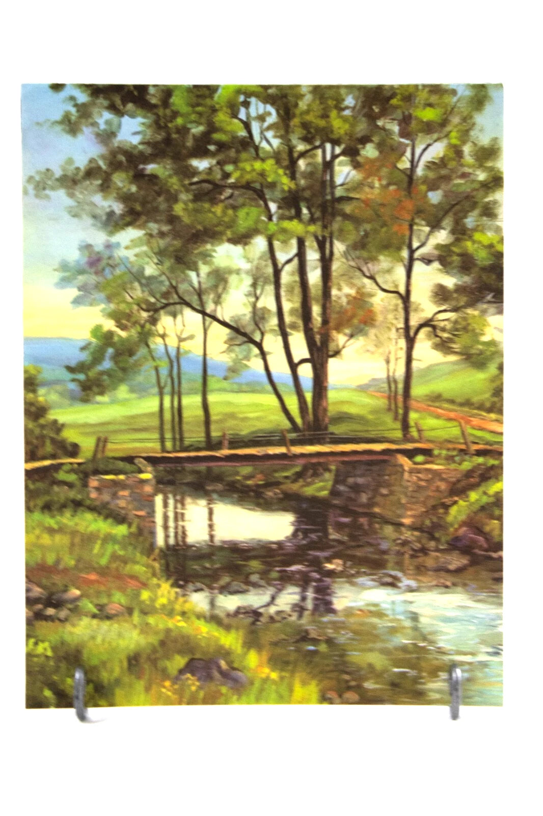 Set of 4 Vintage Matte Art Prints by C.L. Dreisbach – Seasons Creek Forest Land