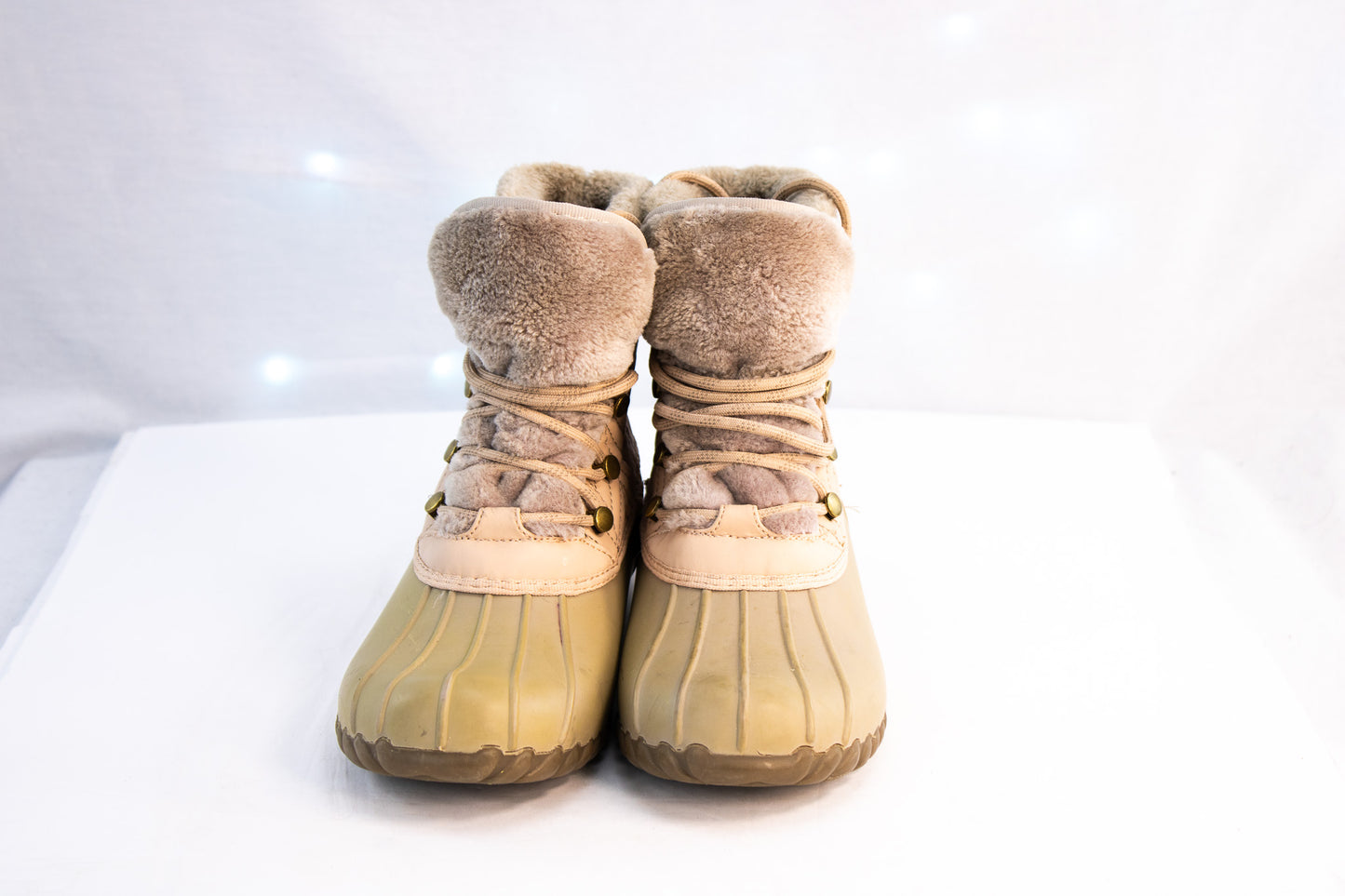 Baretraps Quilted Duck Boots | Faux Fur Lined Winter Boots | Women’s 6.5