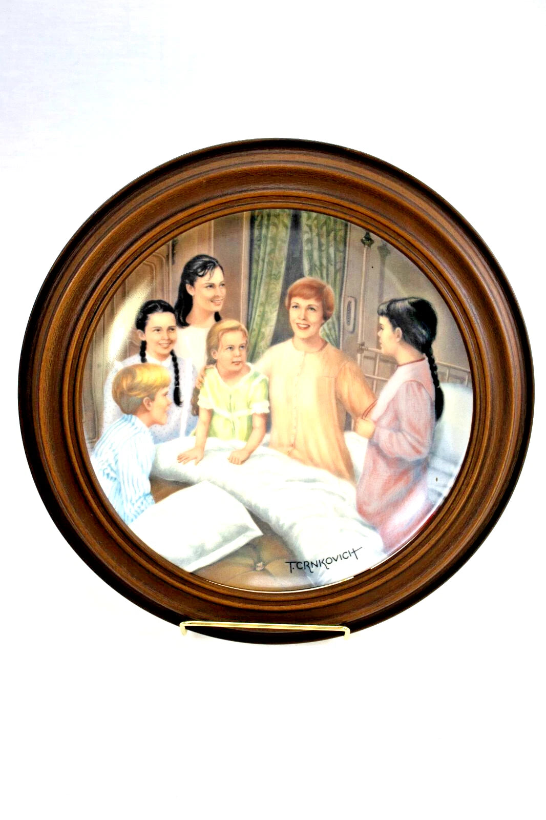 Vintage Knowles Sound of Music Plate Set – 5 Plates by T. Crnkovich – 1980s