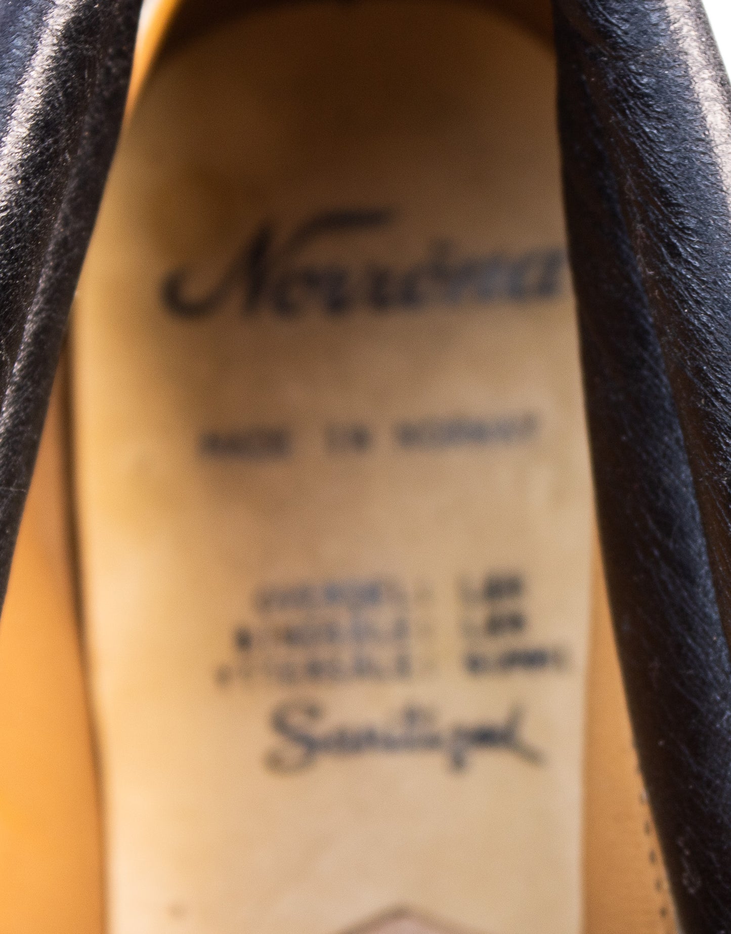 Vintage Johnston & Murphy Leather Chukka Boots Mustard Gold USA Norway 1970s