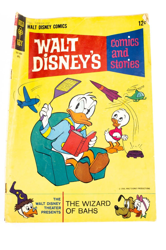 1966 Walt Disney’s Comics and Stories #304 The Wizard of Bahs – Donald Duck,