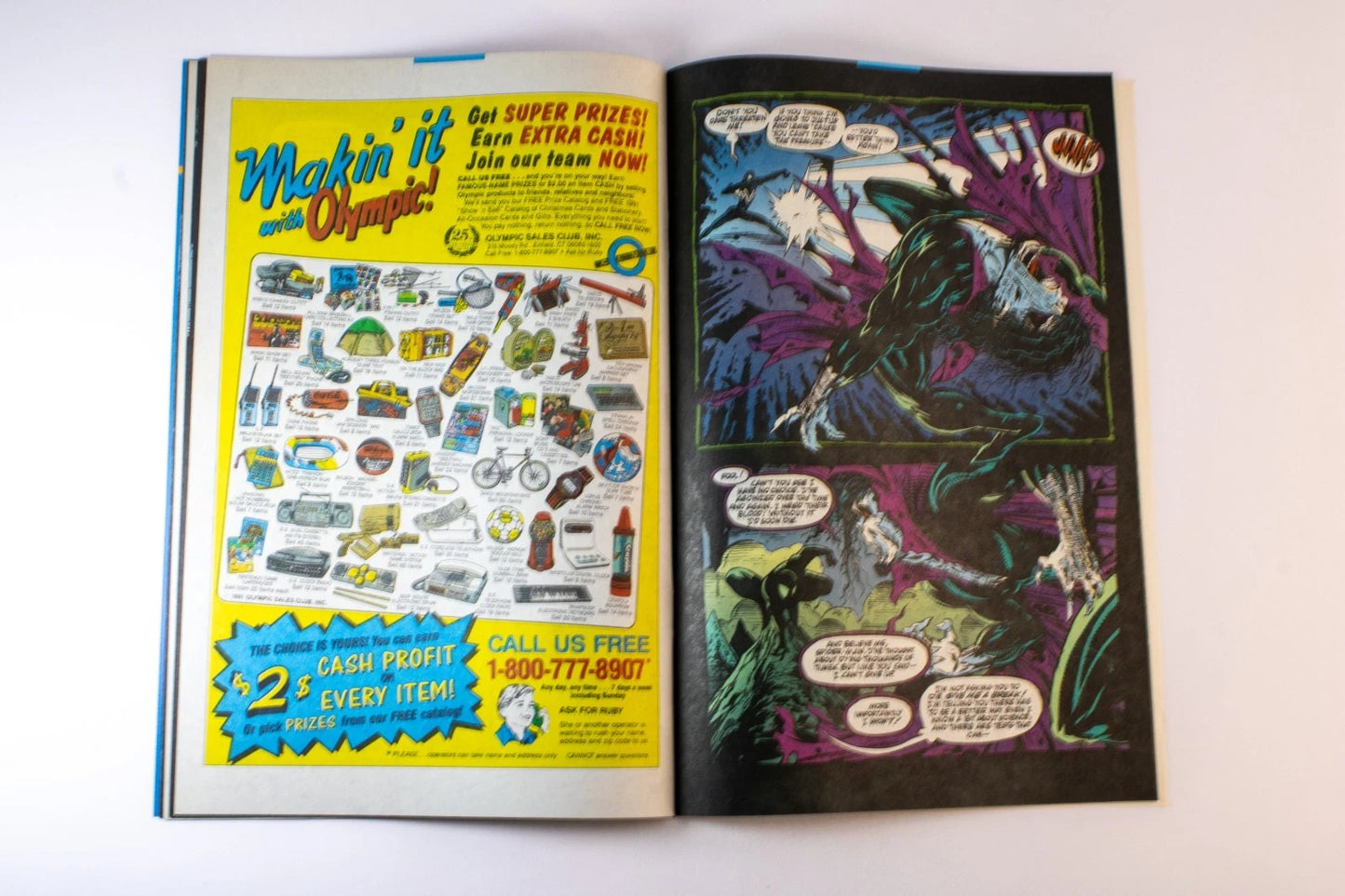 Vintage Spider-Man Comic #14 (1991) – Sub-City Part 2 of 2 – Todd McFarlane