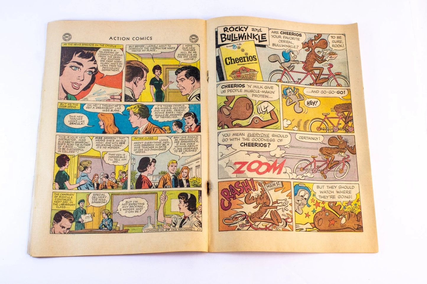 1965 Action Comics #325 – The Skyscraper Superman! – DC Silver Age Comic 12¢