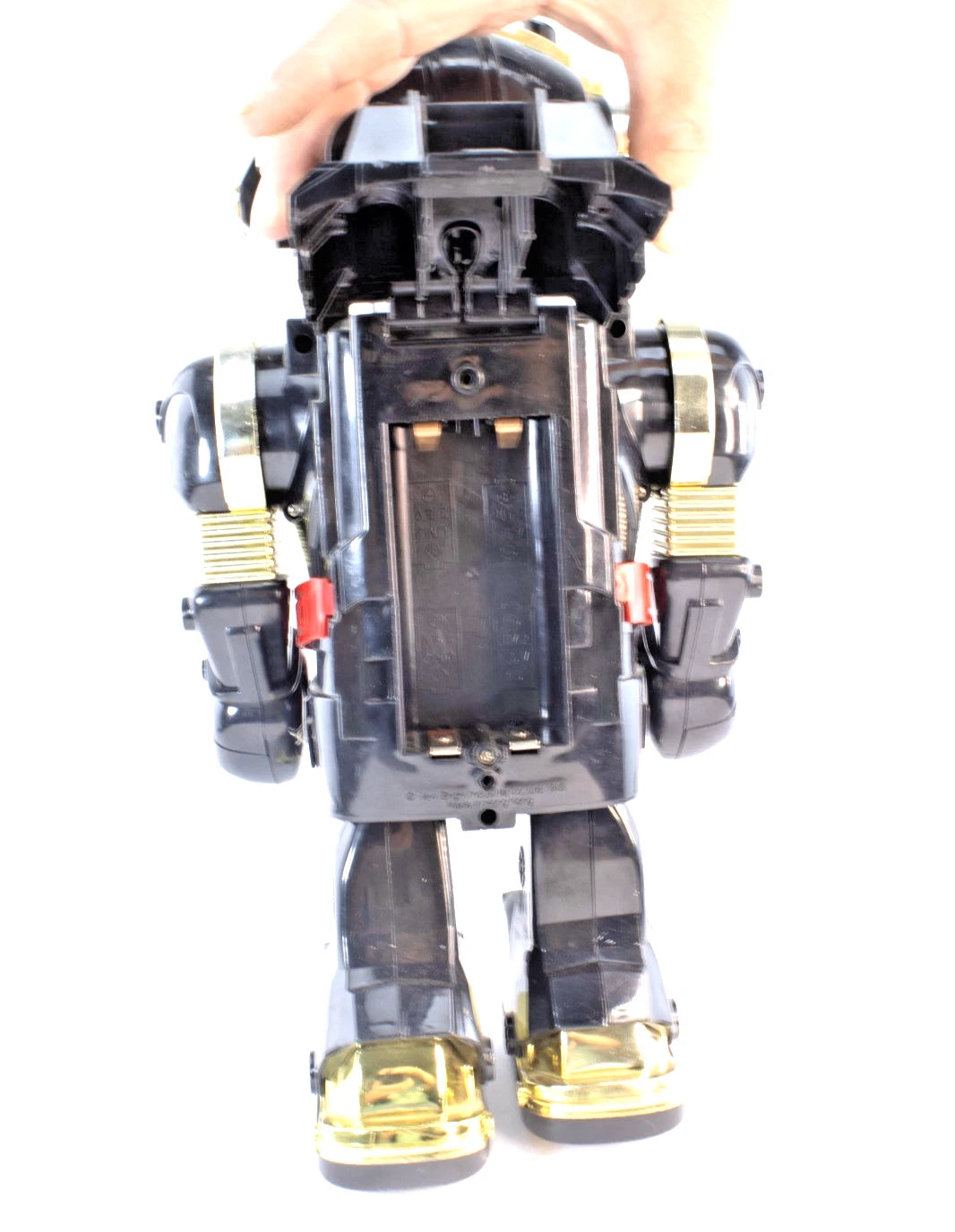 1980s MAGNATR MT-2 Code 2003 RT-24 Battery-Operated Robot – Black & Gold -No Gun