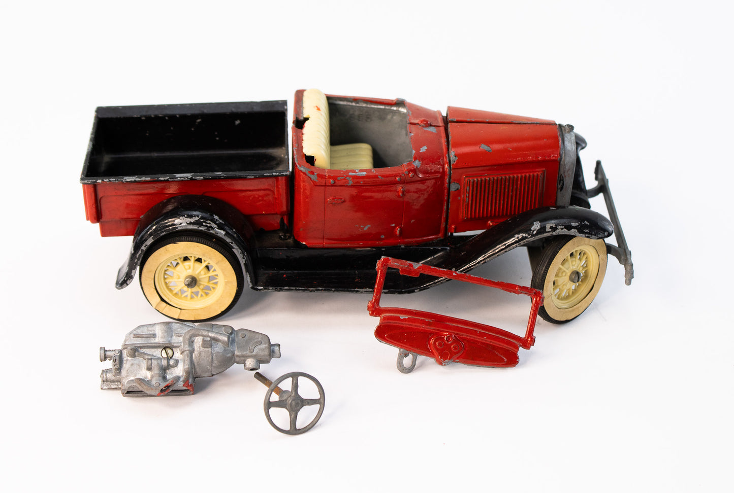 Vintage Hubley Cast Iron Roadster Pickup Toy Truck | 1920s–1930s USA
