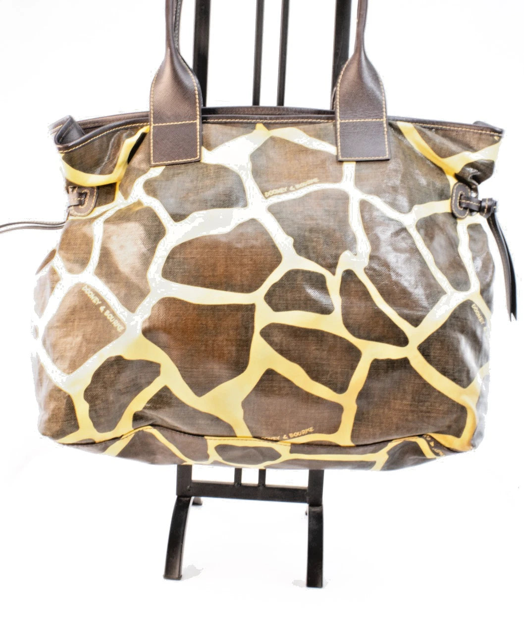 Dooney & Bourke Giraffe Print Large Tote Bag