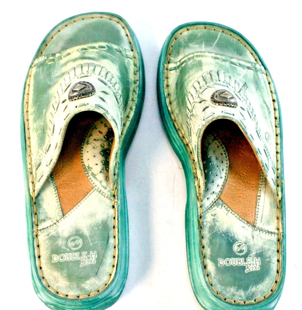 🌟 Double H Bods Vintage Western Sandals 🌟