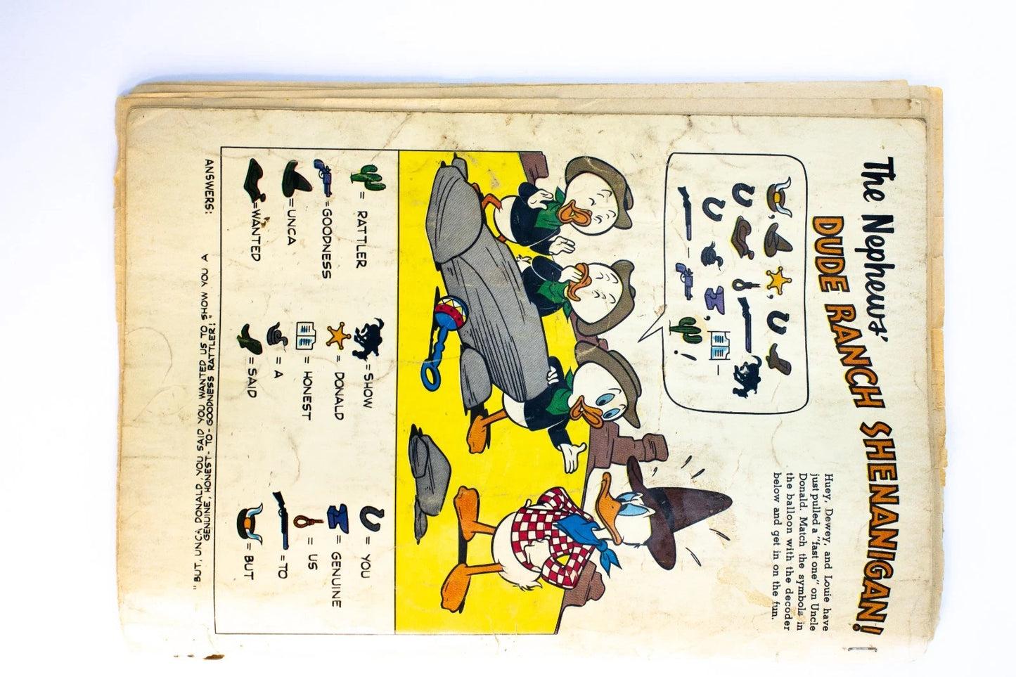 Lot of 3 Walt Disney Dell & Gold Key Comics – Donald Duck & Nephews – 1961–66 Vi