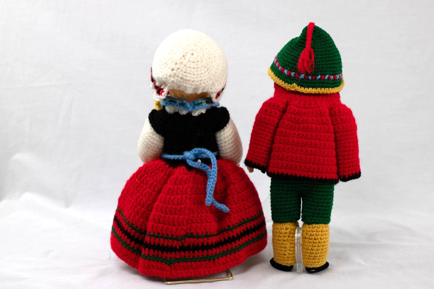 Vintage 13" Hansel and Gretel Dolls with Sleepy Eyes