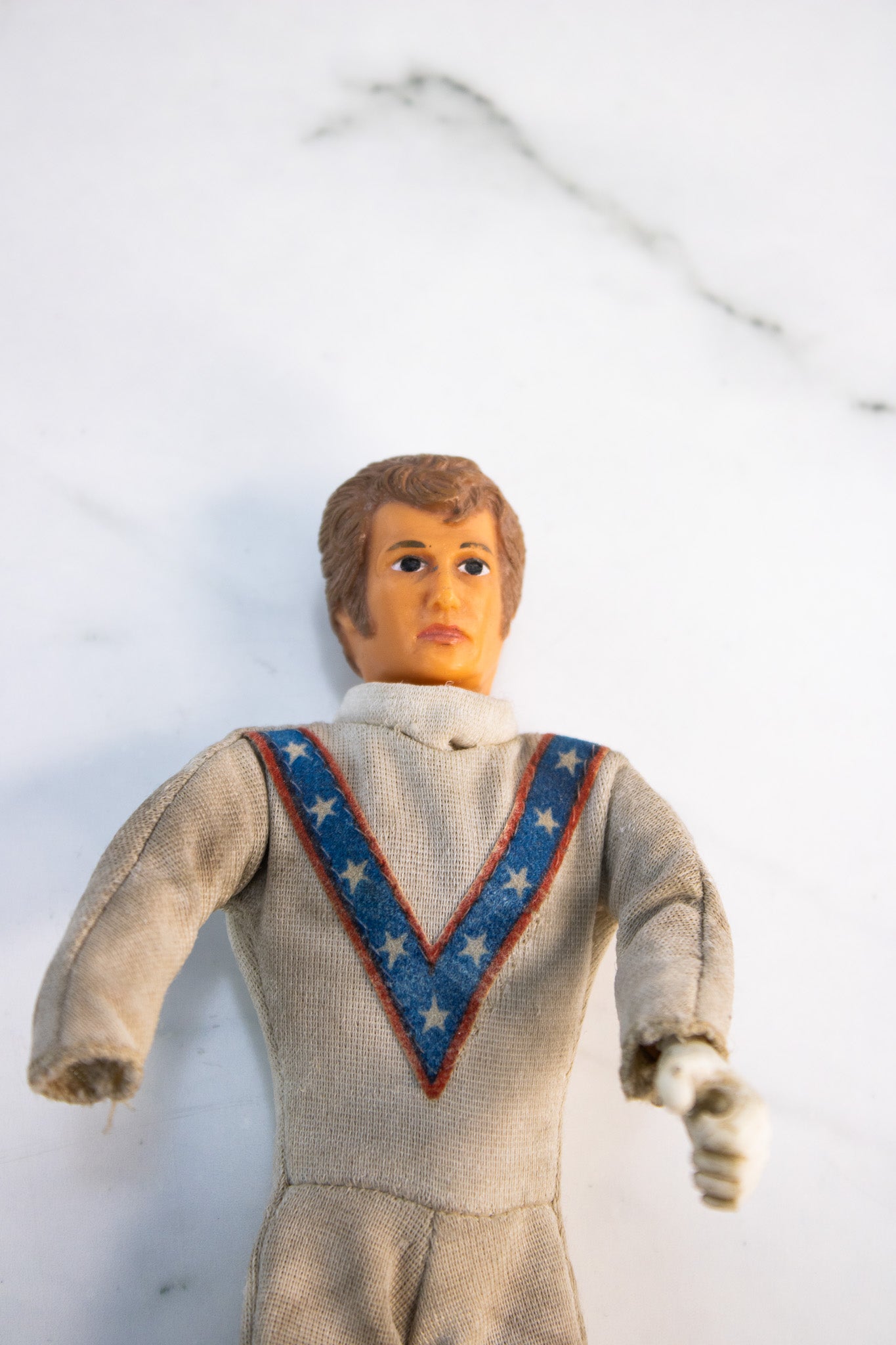 Vintage Evel Knievel Action Figure Toy Lot With Valentine Be Mine Figure