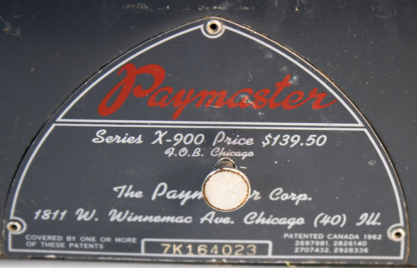 Vintage Paymaster X-900 Mechanical Price Calculator | Industrial Counter Machine