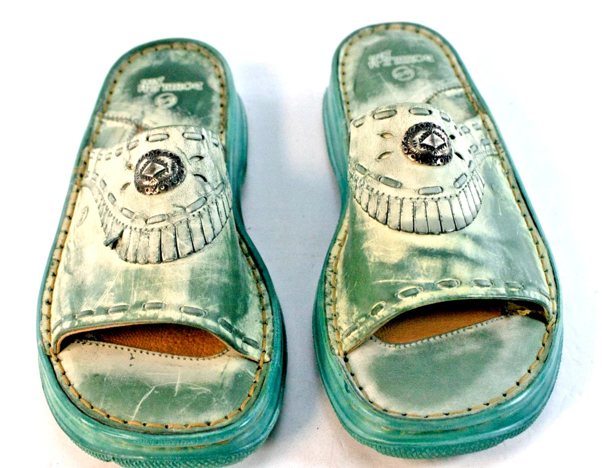 🌟 Double H Bods Vintage Western Sandals 🌟