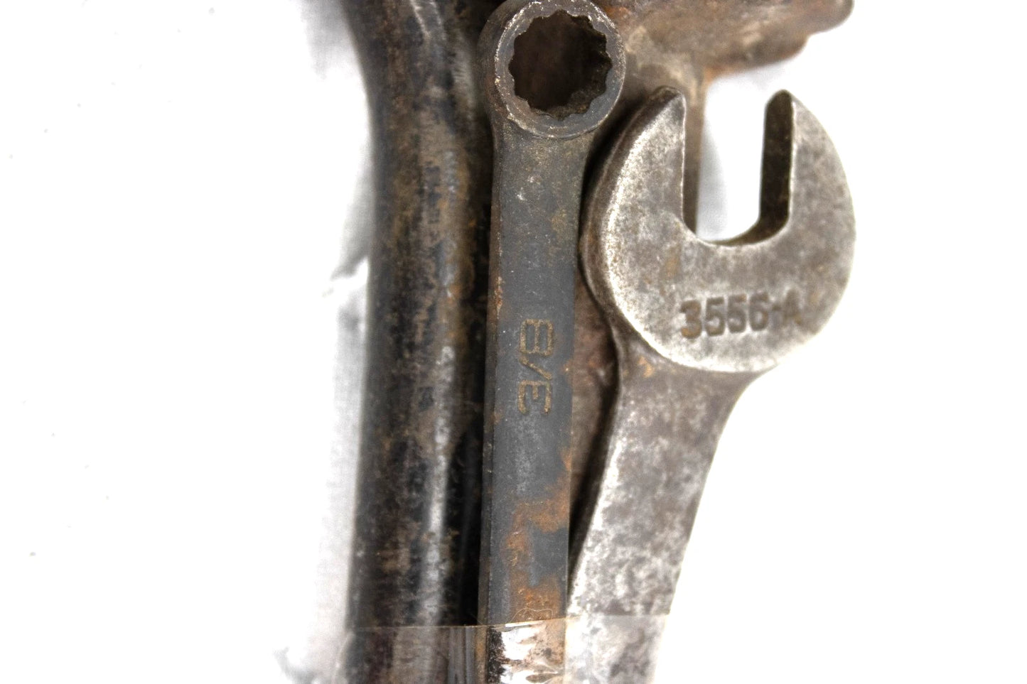 Vintage USA Drop Forged Wrenches | Mixed Lot – 3/8, 3556-4, Curved Box End | Bar