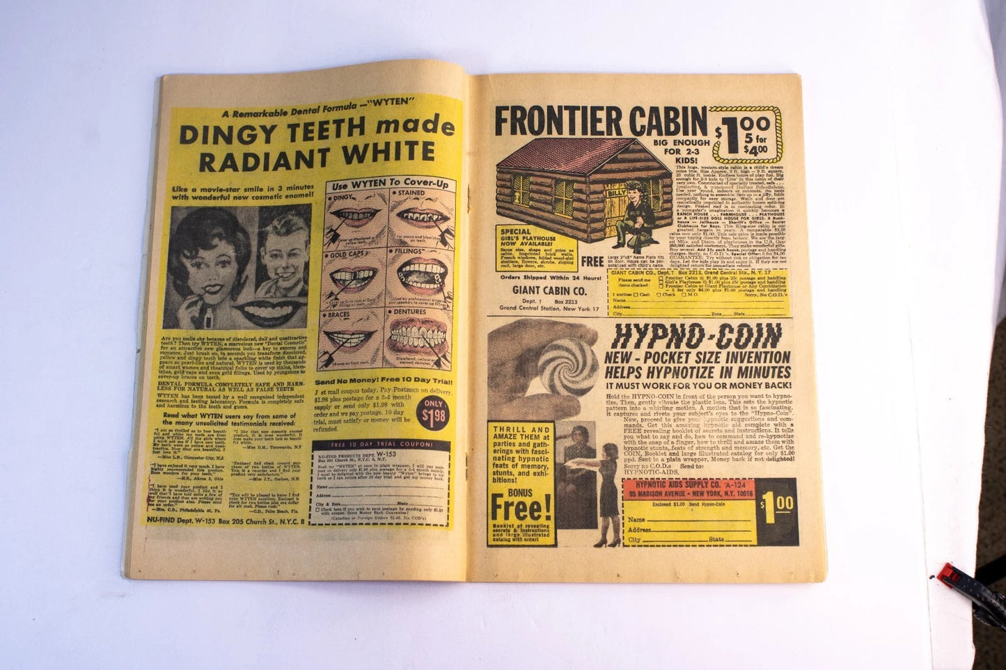 Vintage Comic – Invisible T.H.U.N.D.E.R. Agent NoMan #2 – Dynamo vs. NoMan