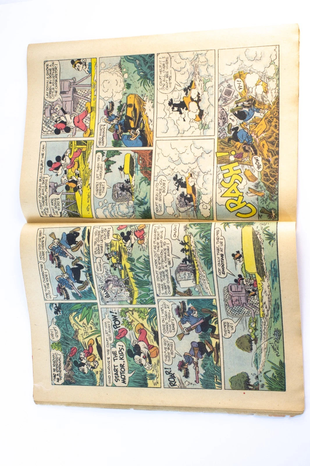 Lot of 7 Vintage Disney Comics – Dell & Gold Key 1959–68 – Mickey, Donald, Goofy