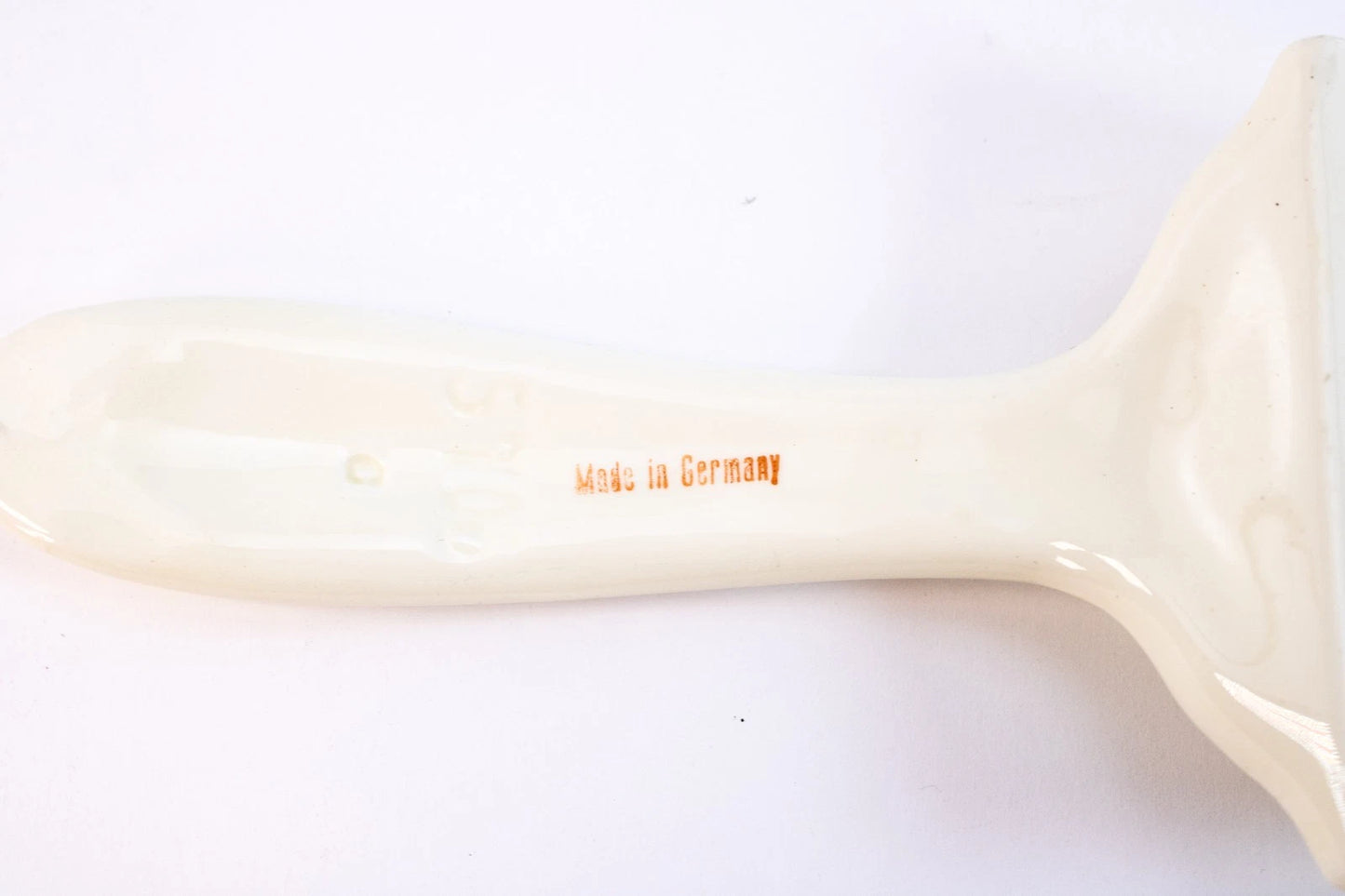 Vintage German Porcelain Cake Server – Floral & Gold Elegance