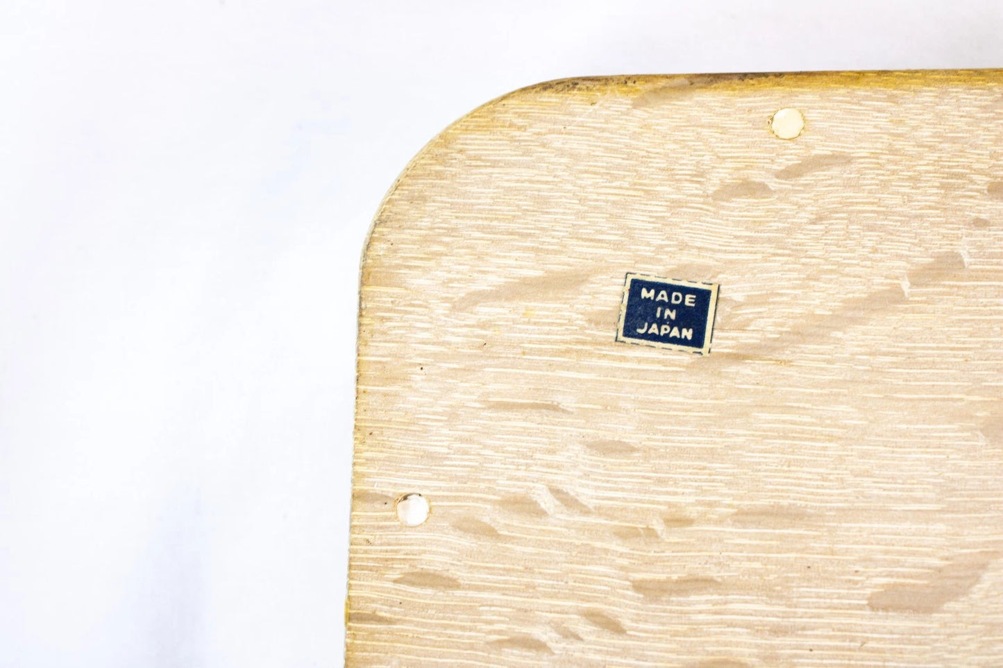 🌿 Vintage Japanese Bamboo & Bird Serving Trays – Set of 3 – Made in Japan – Mid