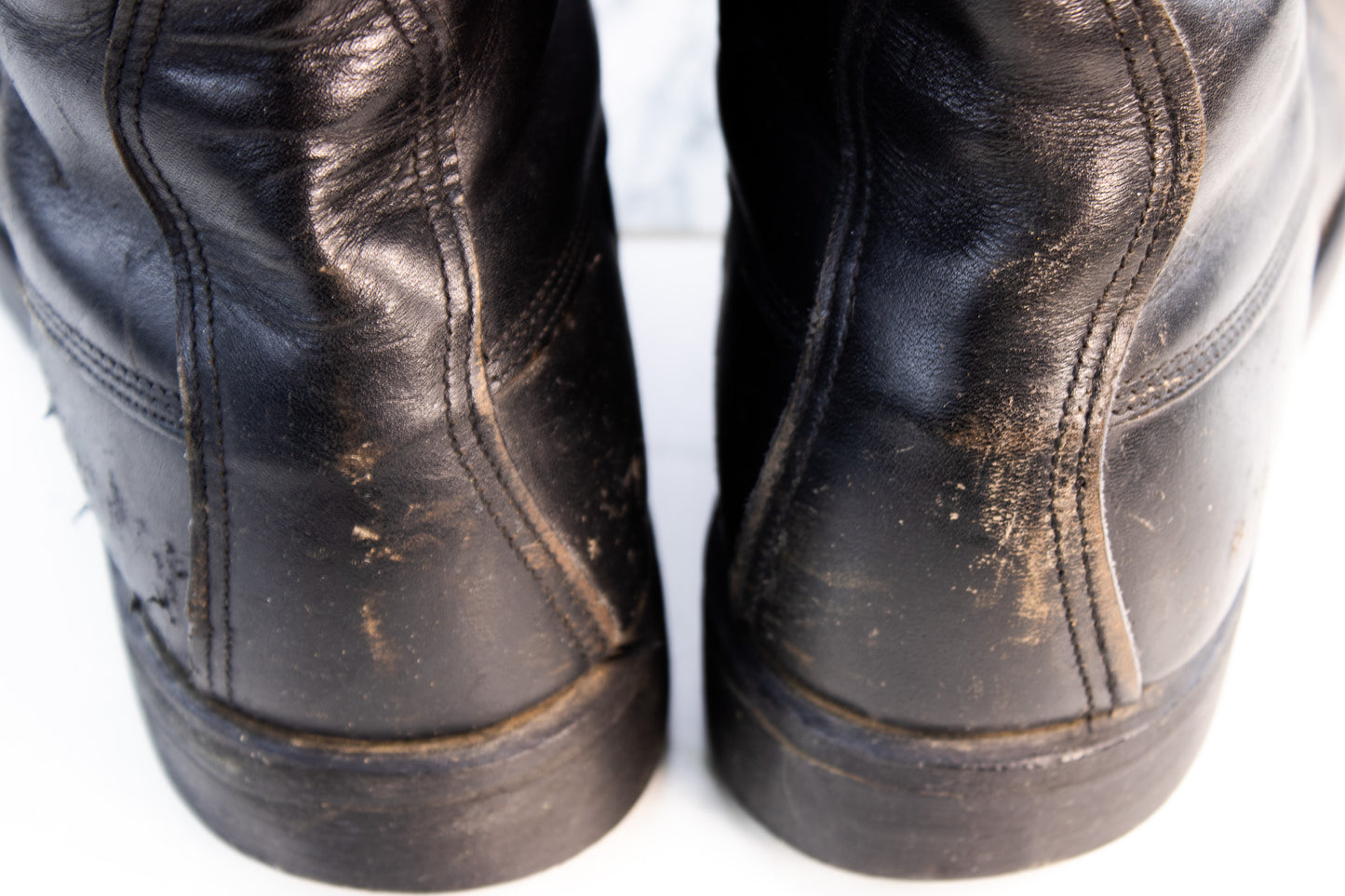 1980 US Military Combat Boots Cove Shoe Co Mens 9.5 Vintage Army Boots