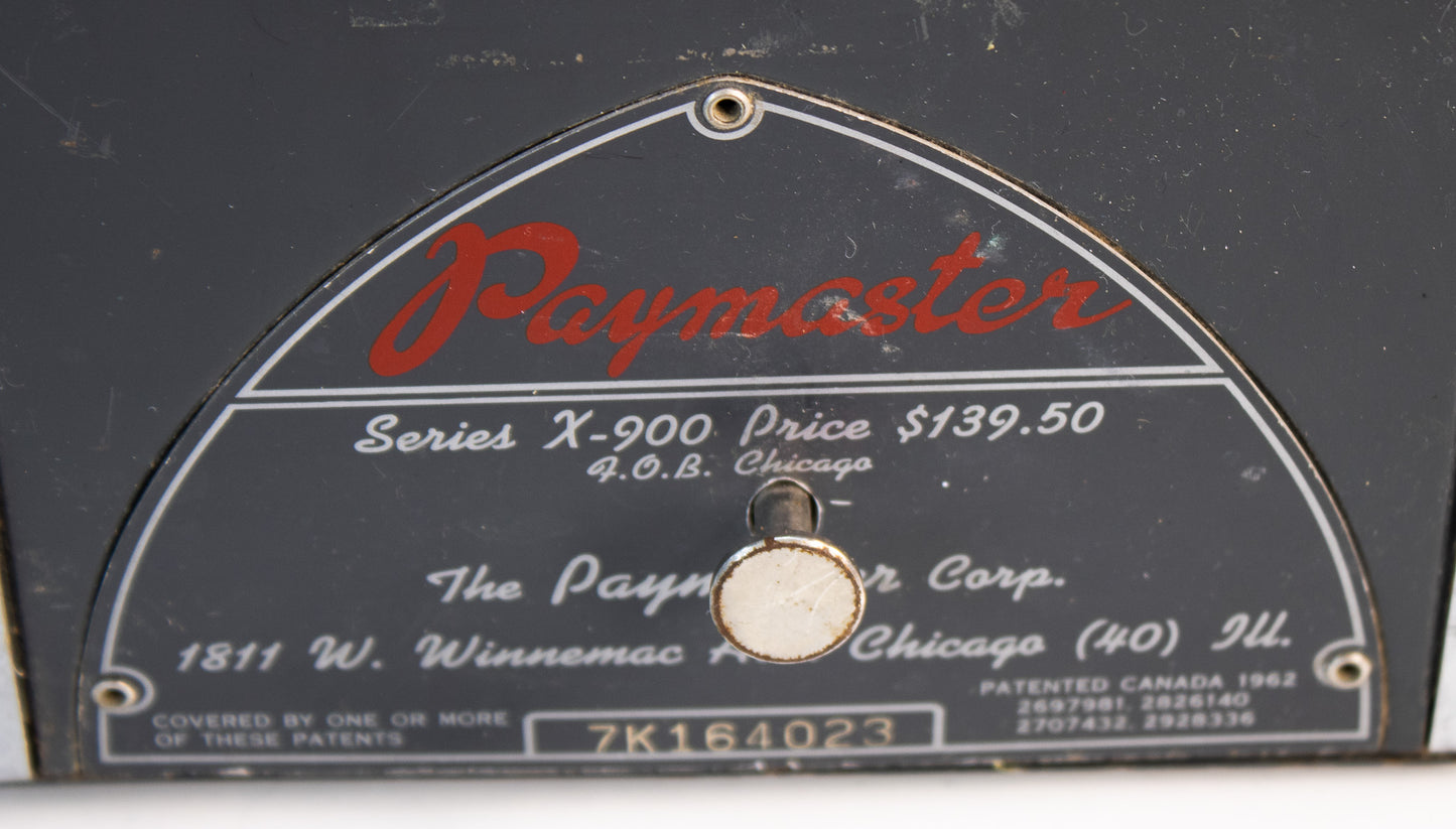 Vintage Paymaster X-900 Mechanical Price Calculator | Industrial Counter Machine