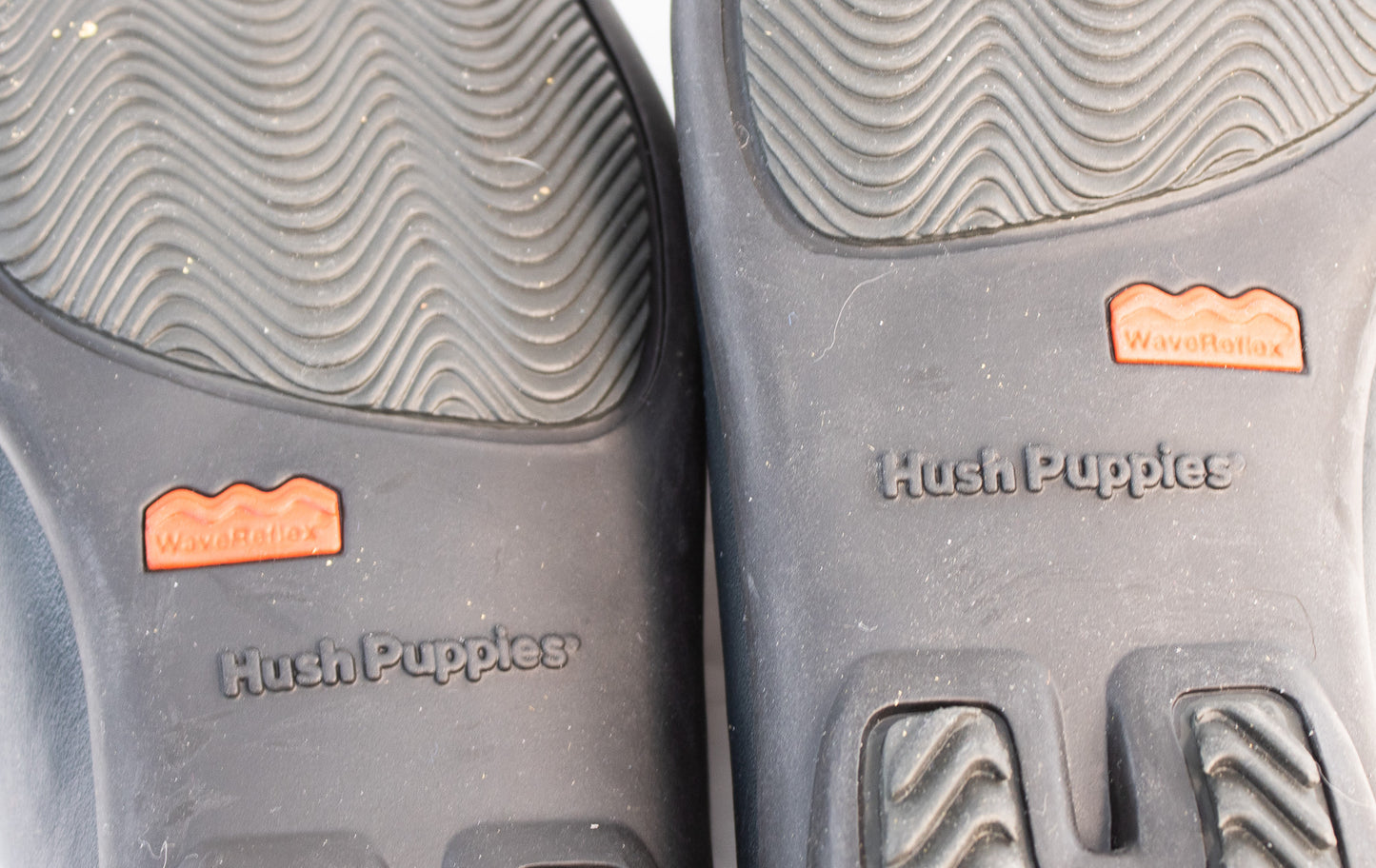 Hush Puppies Black Leather Loafers Women’s 7.5 – WaveReflex Comfort