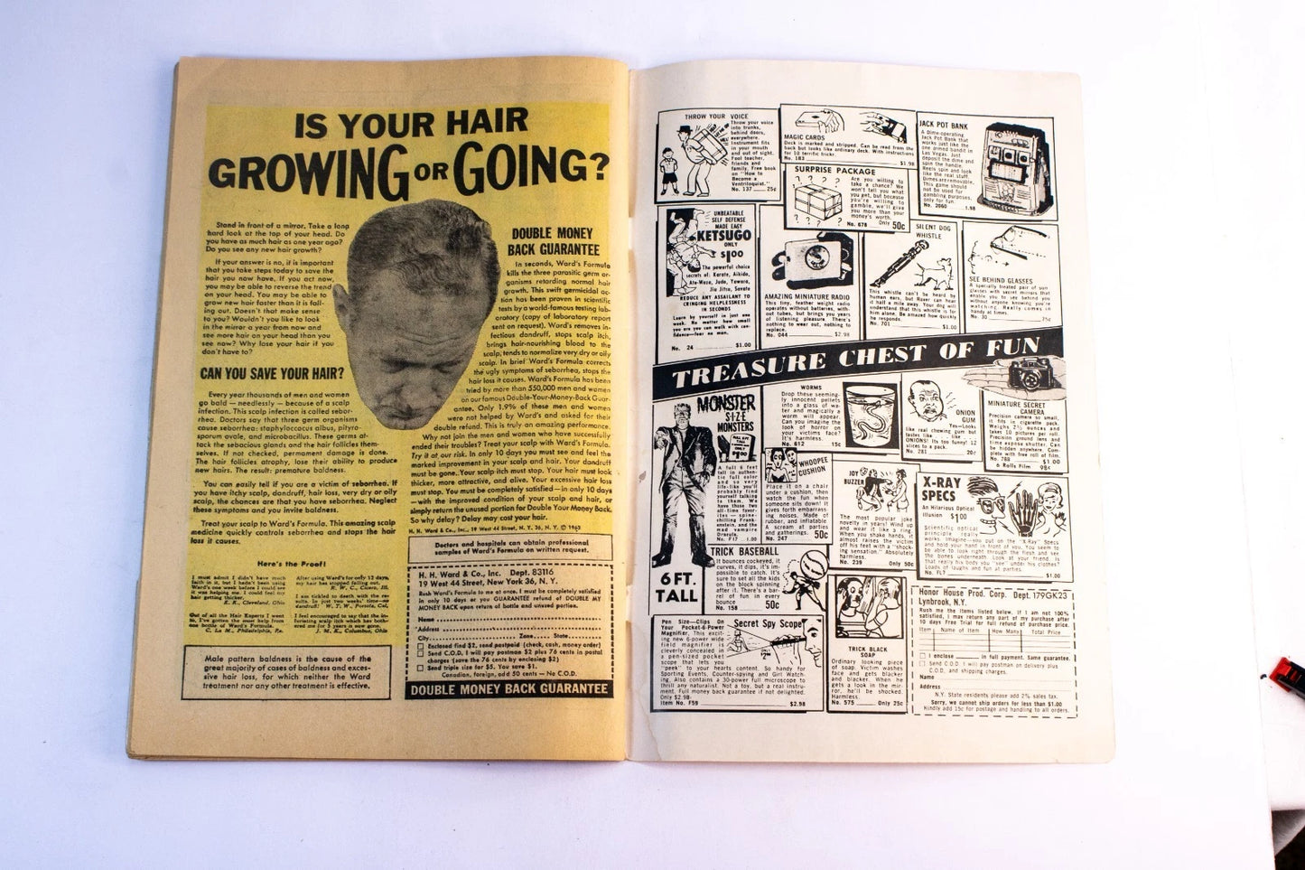 Vintage Comic – Invisible T.H.U.N.D.E.R. Agent NoMan #2 – Dynamo vs. NoMan