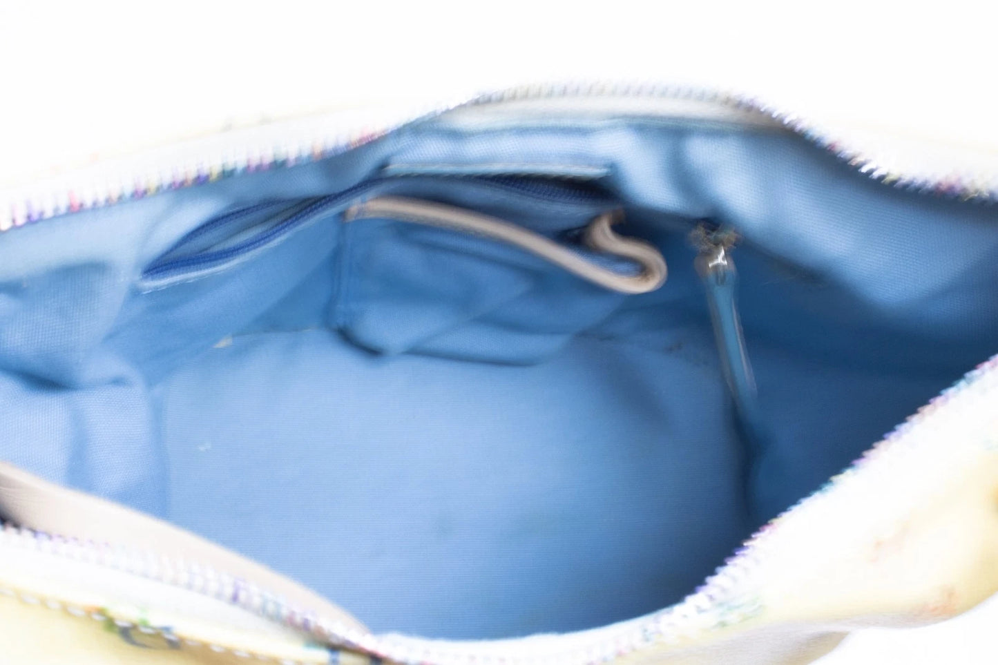 Dooney & Bourke Yellow Rainbow “DB” Shoulder Bag + Wristlet Set