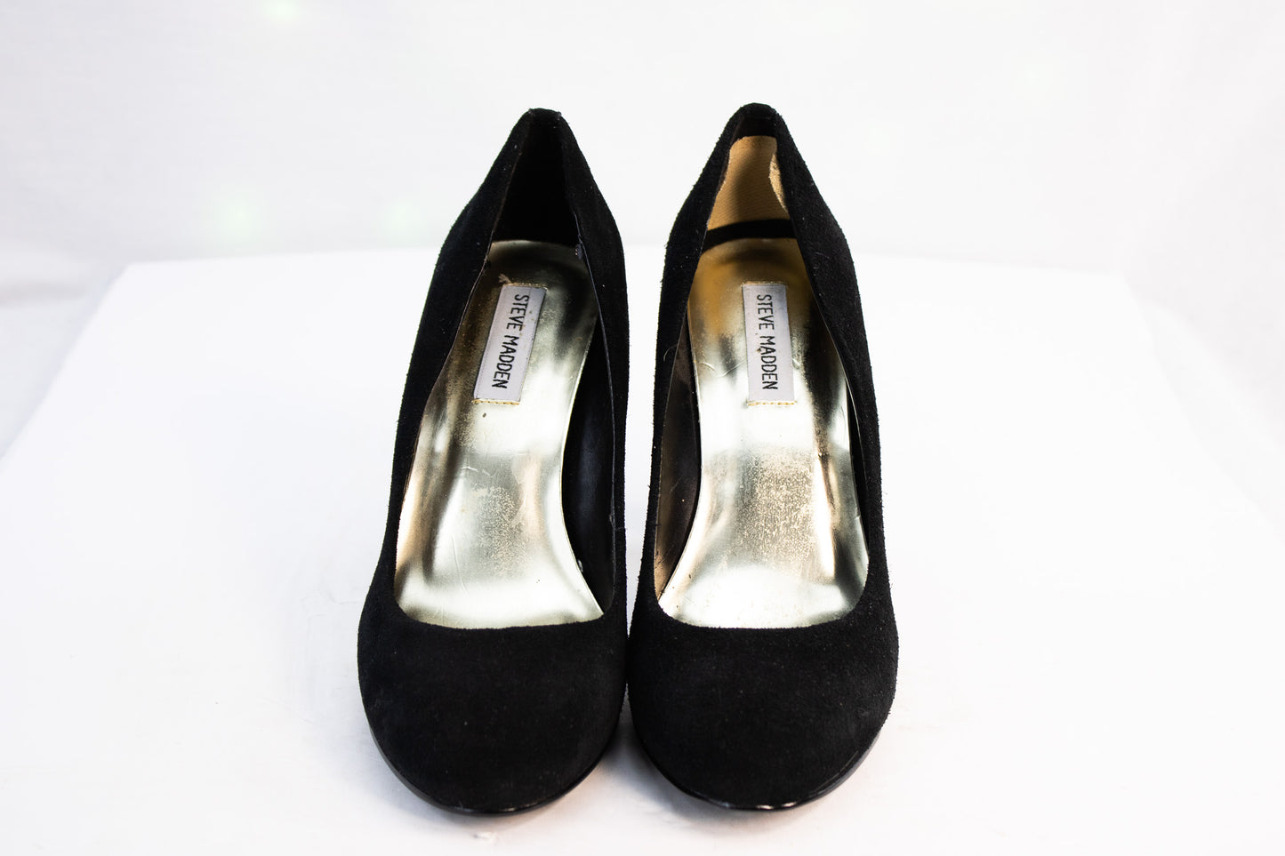 Steve Madden Black Suede Pumps | Women’s Size 8.5 | Classic Heels