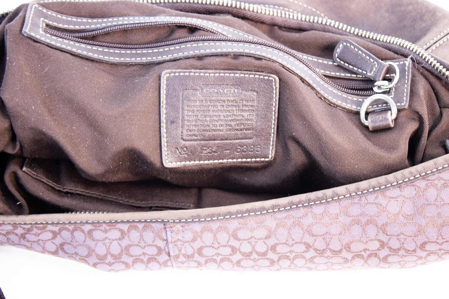 Michael Kors Orange Leather Tassel Crossbody Bag with Chain Strap
