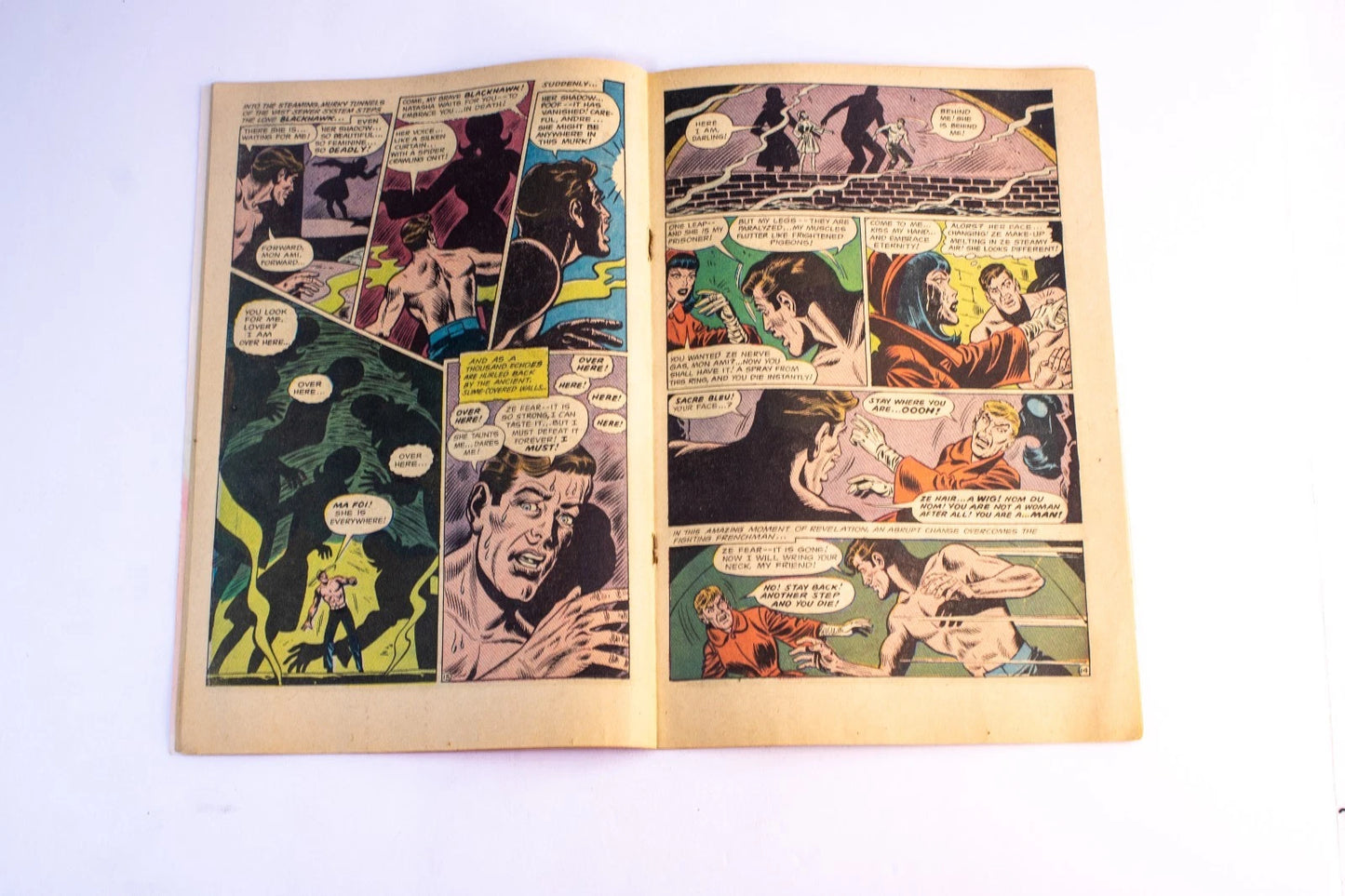 🔥 Blackhawk #240 (DC Comics, May 1968) — “He Who Must Die” — Silver Age Classic