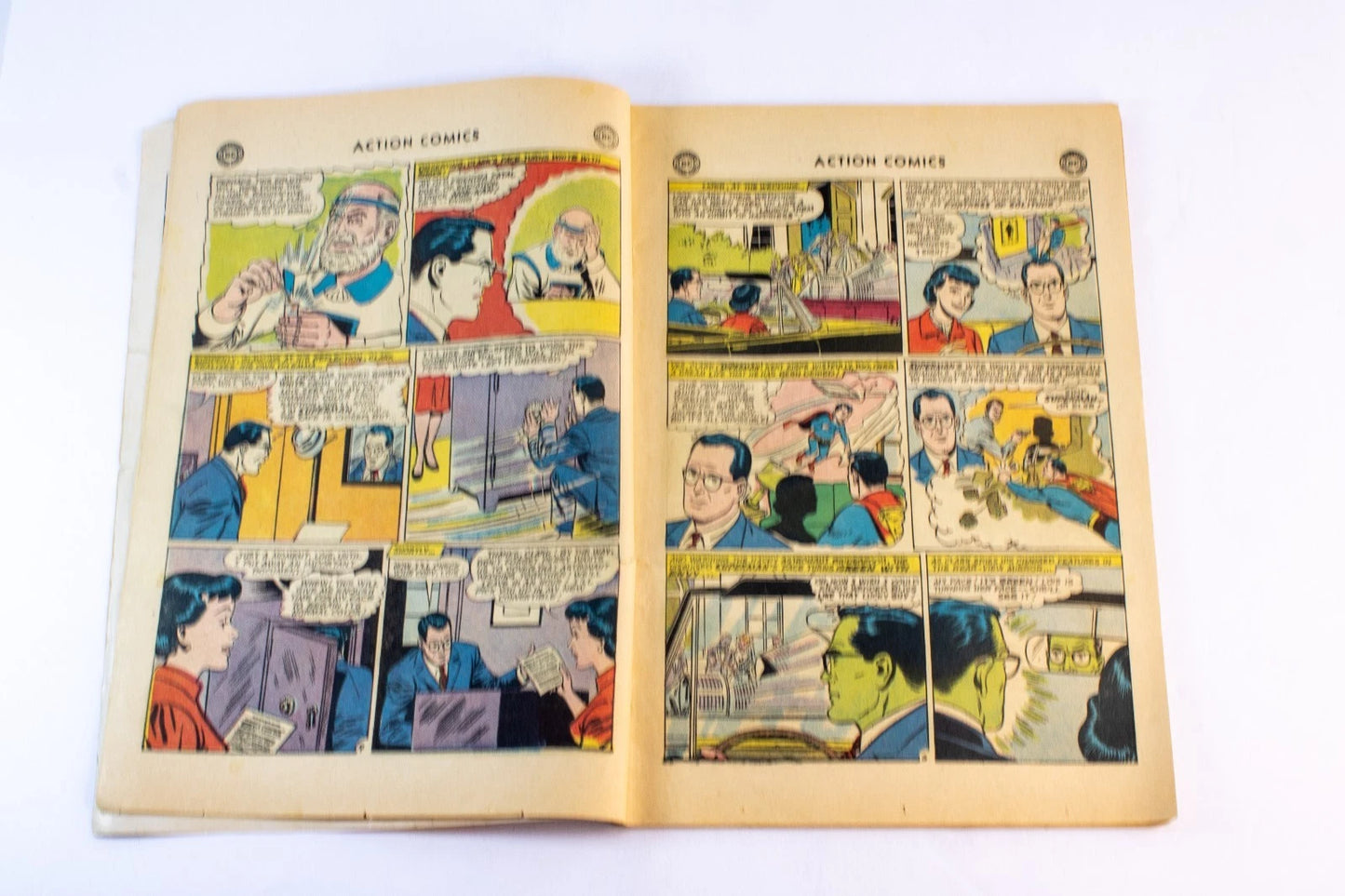 Action Comics #317 (Oct 1964) – Silver Age DC – “The Rainbow Faces of Superman!"