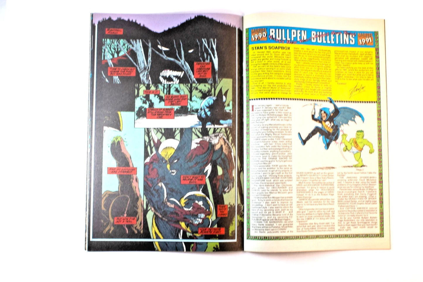 Spider-Man #9 Vol.1 (1991) Marvel Comics | “Perceptions” Part 2 of 5 | Wolverine