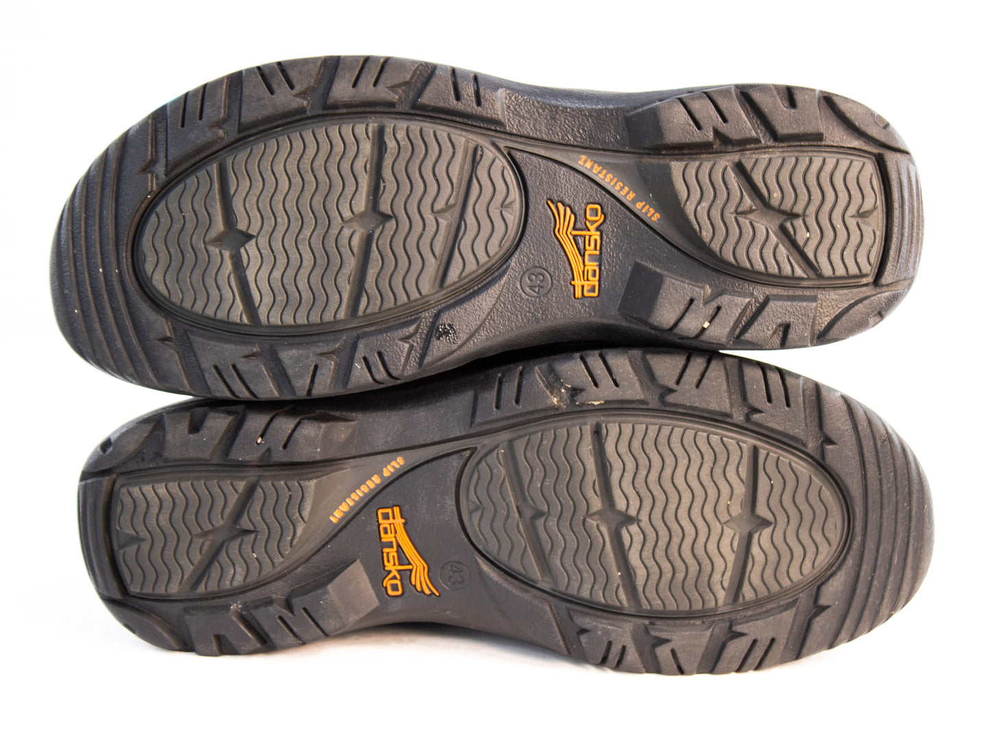 Dansko Black Suede Slip On Shoes EU 41 Vibram Sole Comfort Work Shoes