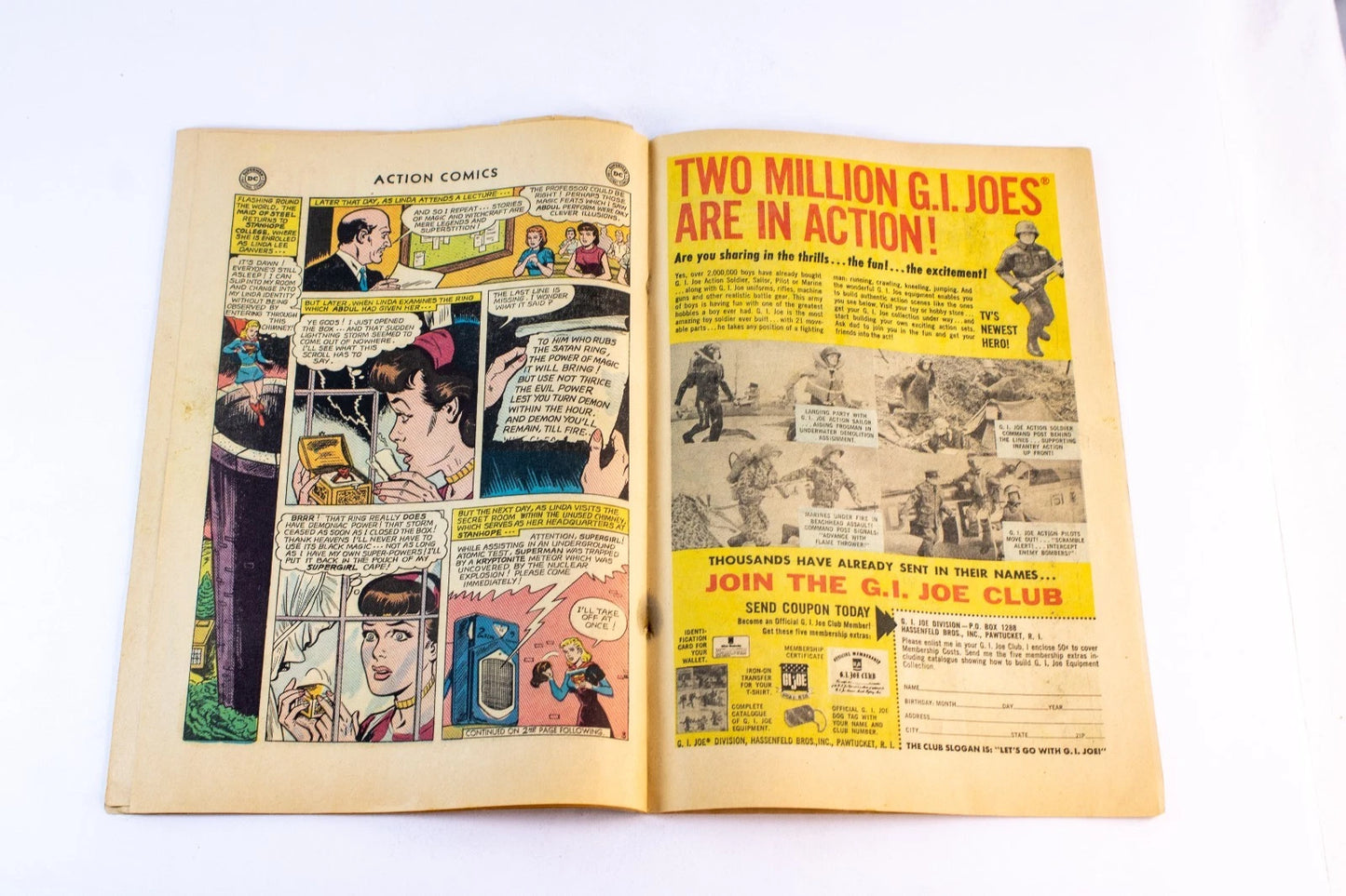 Action Comics #324 (May 1965, DC Comics) – Superman & Supergirl Silver Age Key