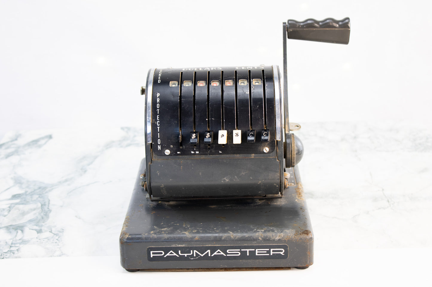 Vintage Paymaster X-900 Mechanical Price Calculator | Industrial Counter Machine