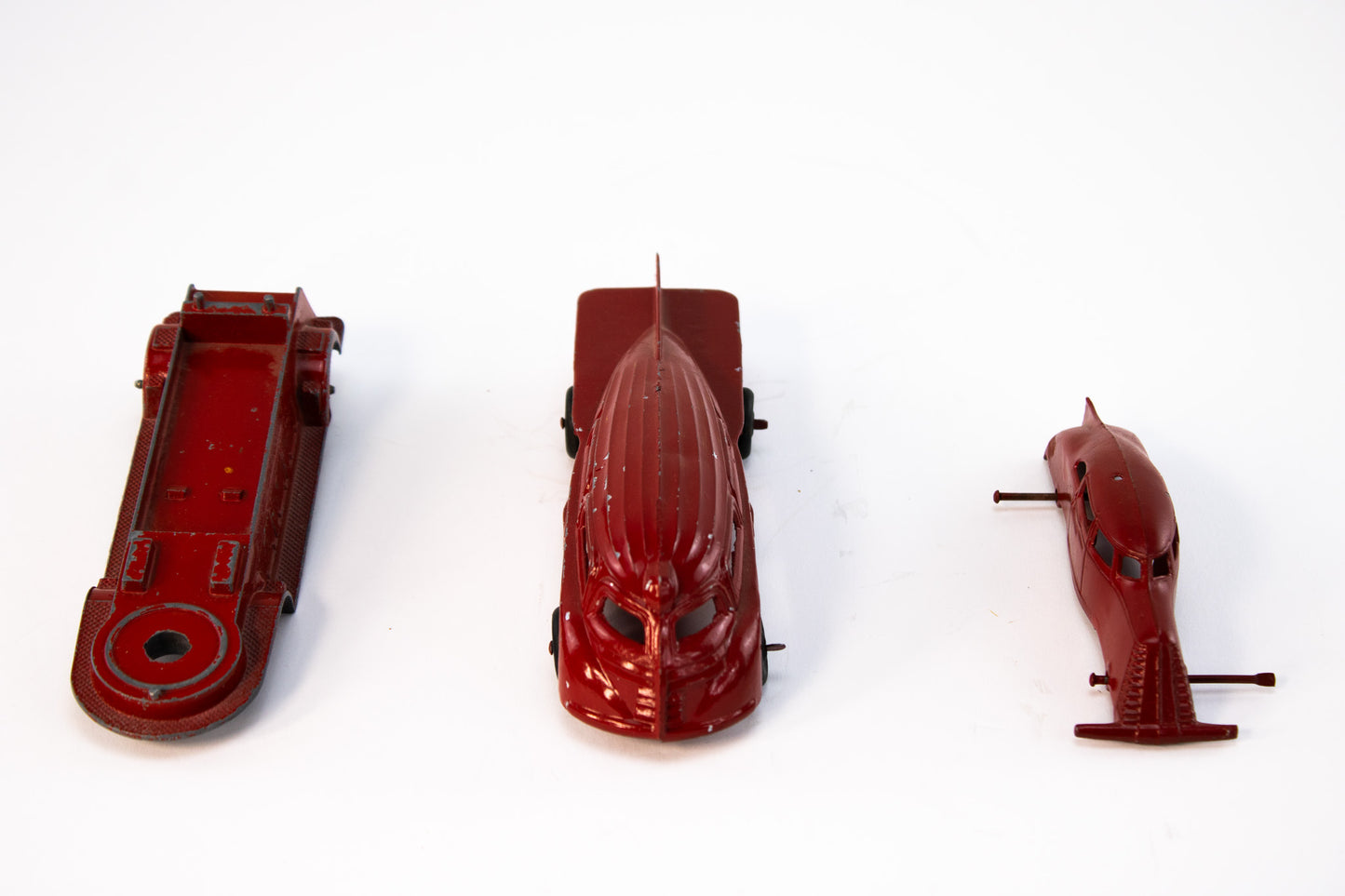 Antique Tootsietoy Die-Cast Car Parts Lot | 1930s–40s American Toy Bodies