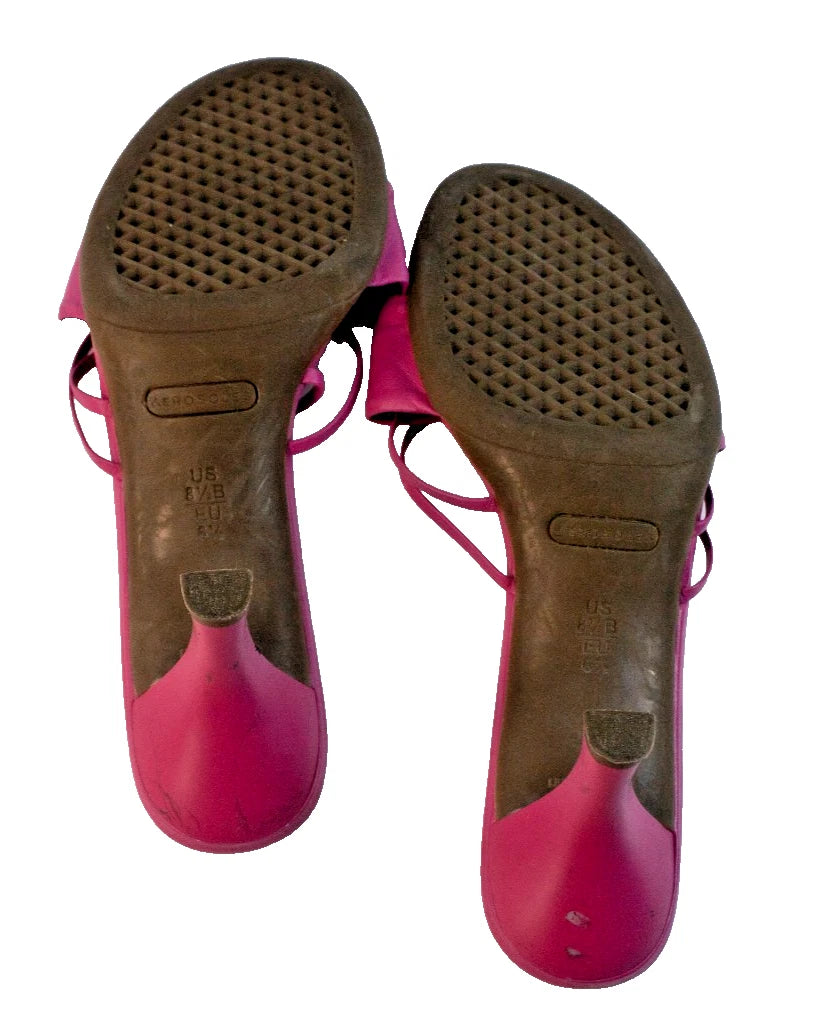 🌸 Pretty in Pink – Aerosoles Bow Heels (Size 8.5B / EU 39 / UK 6.5 / AU 7.5)