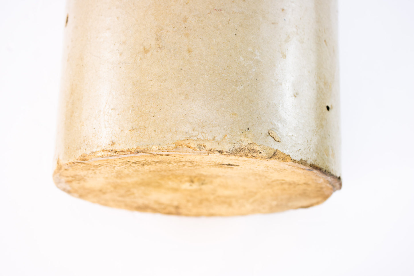 Antique Stoneware Jug Primitive Farmhouse Crock Rustic Pottery Decor